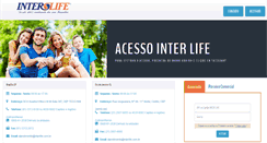 Desktop Screenshot of interlife.com.br