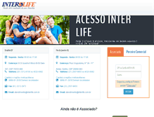 Tablet Screenshot of interlife.com.br